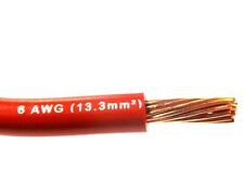 Mtw 6 Awg Gauge Red Stranded Copper Sgt Primary Wire 10 Ft