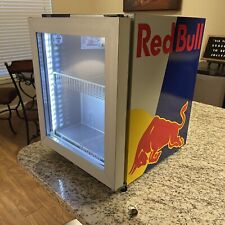 Red Bull Mini Fridge Table Top Eco Cooler Oem Ninja Exclusive With Key