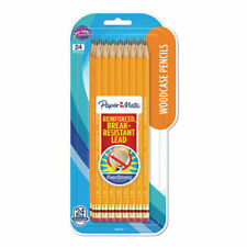 Paper Mate Everstrong 2 Pencils Hb 2 Black Lead Yellow Barrel 24pack