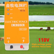 Electric Fence Charger Ranch Energy Controller High Voltage Pulse Electric Fence
