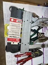 Malco Sl1 M14 C1 12f 12 Misc Sheet Metal Tools Duct Work With Box Tin Snips Used
