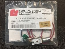 Federal Signal Pa300 Backlighting Kit Z288819a