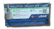 Drive Medical Agewise Walker Rollator Side Caddy Model Rtl6078b Blue