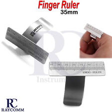 Endodontic Dental Dentist Endo Gauge Span Measure Finger Ruler Surgical Tools Ce