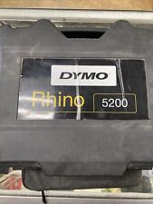 New Listingdymo Rhino 5200 Industrial Label Maker Blackyellow Tested