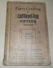Cat Caterpillar 15 Fifteen Crawler Tractor Dozer Parts Manual Book Sn Pv1 7559