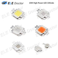 10w Watts High Power Smd Cob Led Chip Lights Beads White Red Blue Uv Lamp Board