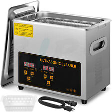 120w 3l Professional Ultrasonic Cleaner For Jewelry Watches Coins Rings 110v
