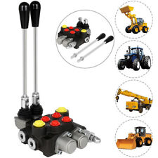 13gpm 2 Spool Hydraulic Control Valve Double Acting Tractors Loaders Monoblock