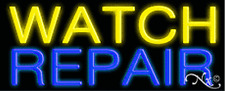 Brand New Watch Repair 32x13 Real Neon Sign Withcustom Options 10144