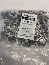 2 Self Tapping Metal Roofing Screw White 250 Pcs
