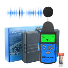 Holdpeak Digital Sound Level Meter 30 130 Db Noise Tester Lcd Aampc Frequency