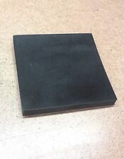 Neoprene Rubber Sheet Solid 38 Thk X 4 12 Square Mounting Pad 60 Duro