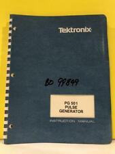 Tektronix 070 1361 01 Pg 501 Pulse Generator Instruction Manual
