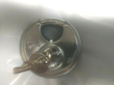 Padlock C870 Stainless Steel Disc Lock With 2 Keys For Trailers Storage Locker