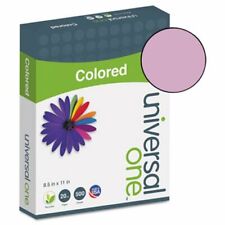 Universal Colored Paper 20lb 8 12 X 11 Orchid 500 Sheetsream Unv11212
