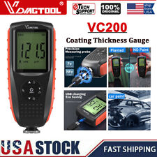 Vc200 Auto Portable Digital Painting Thickness Meter Car Coating Gauge Tester Us