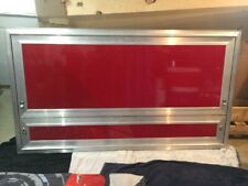 Brand New Red Concession Windows With 10 Inch Integrated Fold Down Shelf