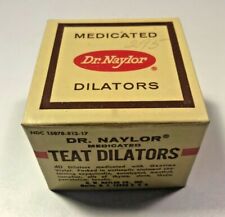 Vintage Dr Naylors Medicated Teat Dilator H W Naylor Co