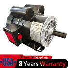 Air Compressor Duty Electric Motor 5 Hp 56h Frame 3440 Rpm Single Phase 230v New