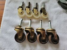 Lot Of Vintage Bassick Casters Wheels