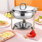 4l Chafing Dish Banquet Buffet Chafer Stainless Steel Food Warmer Container
