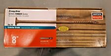 Simpson 8 Screws Strong Tie Strong Drive Sdws Timber 12 Sdws22800db R50