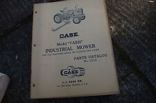 Case Vaih5 Tractor Mower Parts Manual Book Catalog Spare List 1014 Farm Vintage
