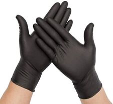 Black Gloves Nitrile Blue Vinyl Latex Free Powder Free S M L Xl 10 50 100 Pcs