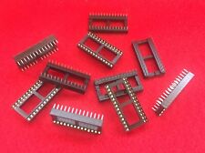 20 Piece Taitron Tci T02 28 T8 C Dip Ic Chip Socket Adaptor 2 Row 28 Pin Solder