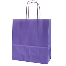 24 Party Paper Carrier Bags With Twisted Paper Handles Size 20 X 18 X 8