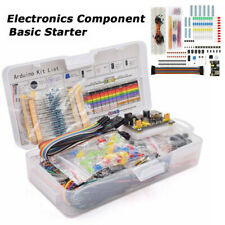 Electronic Component Basic Starter Kit Breadboard Cable Led Resistor For Arduino