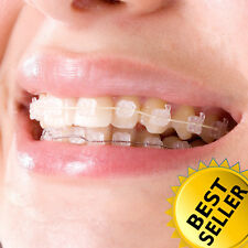 Dental Orthodontic Self Ligating Metal Sapphire Ceramic Bracket Roth Mbt 018022