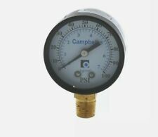 Campbell Water Pressure Gauge 100 Psi 2 Inch