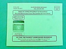 Postcard Mailing Business Opportunity Extra Income Work From Home 17 Year Co