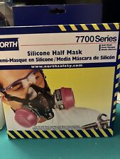 Size Large Honeywell North 7700 Series Silicone Half Mask Silicone Respirator