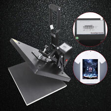 16 20 Clamshell Heat Press Machine Diy T Shirt Sublimation Digital Transfer