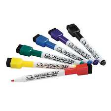 Quartet Dry Erase Markers Pen Style Fine Point 6 Pack Withbuilt In Eraser Amp Magnet