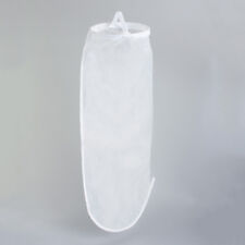 Qty Of 5 Polyester Mesh Filter Bags 400 Microns 7 Steel Ring X 32 Long Wvo