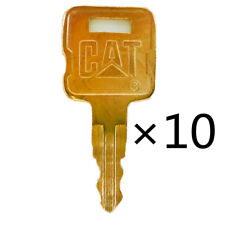 10pc Ignition Key For Caterpillar 5p8500 Excavator Loader Graders Dozers 414e