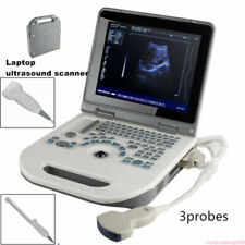 New Portable Laptop Machine Digital Ultrasound Scanner Optional 2 Probes Ce Fda