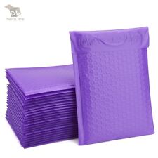 25 Purple Poly Bubble Padded Envelopes Self Sealing Mailers 6x10 Inner 6x9