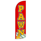 Pawn Flag Flutter Feather Banner Swooper Extra Wide Windless
