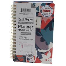Planahead 2022 2023 Monthly Weekly Planner Agenda Pocket Size 4 X 6 Floral