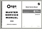 Onan Gas Diesel Engine Master Service Manual And Generator Master Service Manual