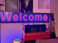 Led Sign 6x36 Full Color Indoor Programmable Message Board