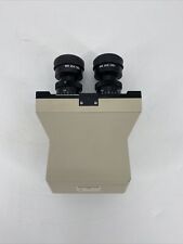 Olympus Om1202 Microscope Binocular Head With Wk 10x 20l Objectives Excellent