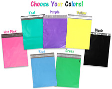 10 20 50 100 200 Pack 10x13 Colored Designer Approved Quality Poly Mailers