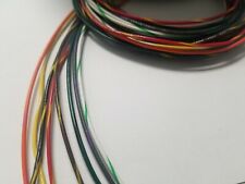 20 Awg Gauge Stranded Hook Up Wire Kit 5 Ft Ea 8 Color W Stripe Ul1007 300 Volt