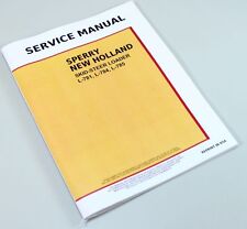 Ford New Holland L781 L784 L785 Skid Steer Loader Service Repair Shop Manual